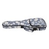 Ukulele Case Backpack Hawaiian Hibiscus Flower Pattern Thickened Ukulele Padded