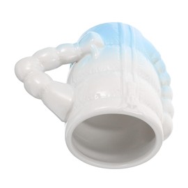 BIUDECO Shave Bowl for Men Ceramic Shaving Cup Men's Shaving Bowl Reusable Household