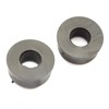2x Plastic Reducer Bushes 35mm to 16mm Wheel Axle Bore
