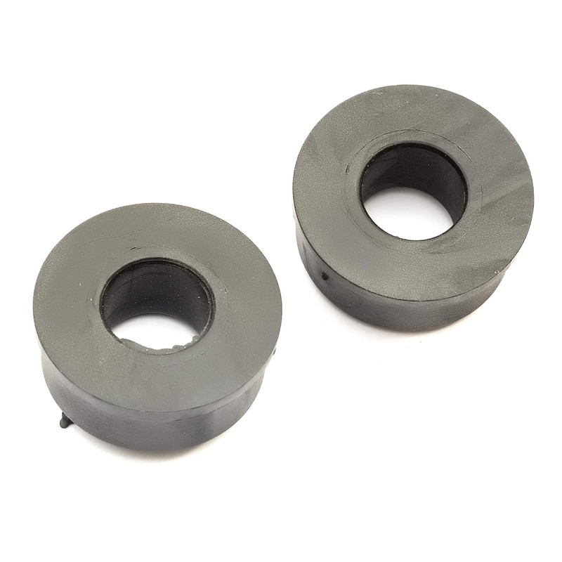 2x Plastic Reducer Bushes 35mm to 16mm Wheel Axle Bore