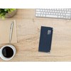 2027 Slim Wallet Diary Week To View - Compact Navy