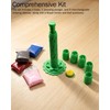 Modular Clay Bloom Maker with 9 Shaping Sleeves