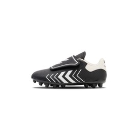 hummel Velcro Multisport Shoe Hattrick Mg Football Children's Size, Black White