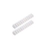 CED Electrical Connector Blocks 12 Way White Terminal Block Electrical