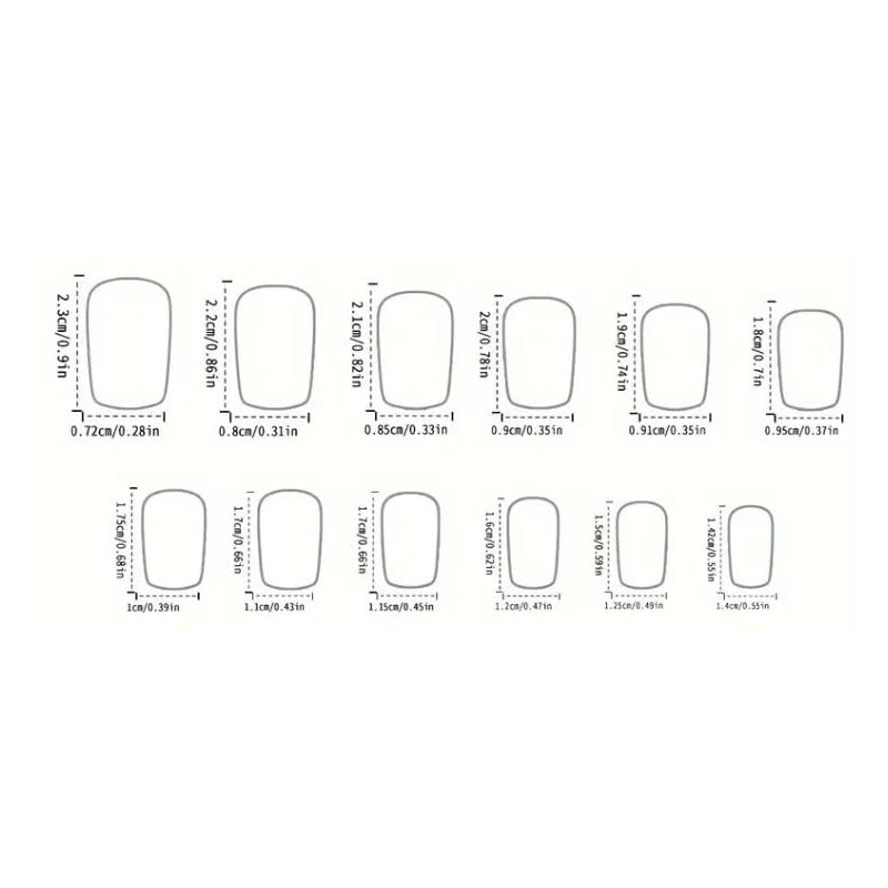 Pink Floral Matte Square Press-On Nails - 24 Pieces -