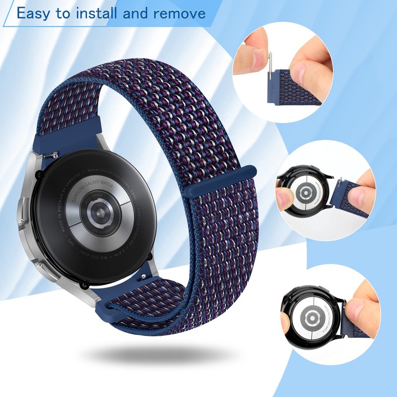 YCHDDER Watch Straps Fabric Nylon, 16 mm, 18 mm, 20