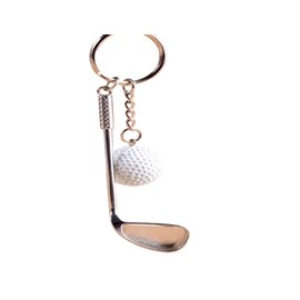 LL-Golf® Keychain Golf club with golfball/Present/Gift/key ring