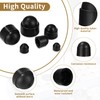 Pack of 160 Cover Caps for Nuts, Plastic Caps for