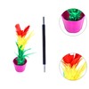 Harilla Magic Flower Pot and Wand Magic Appearing Flower Magic