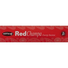 Nitiraj Red Champa Natural Energy Incense 25gm Single Packet