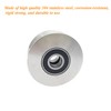 3in V Groove Wheel 304 Stainless Steel Rolling Gate Wheels