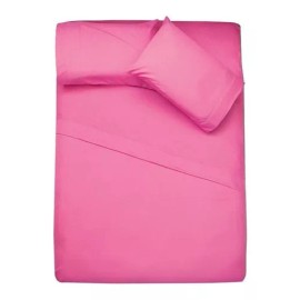 Tesso Juego De Sábanas Ultrasoft Microfibra King Size Rosa
