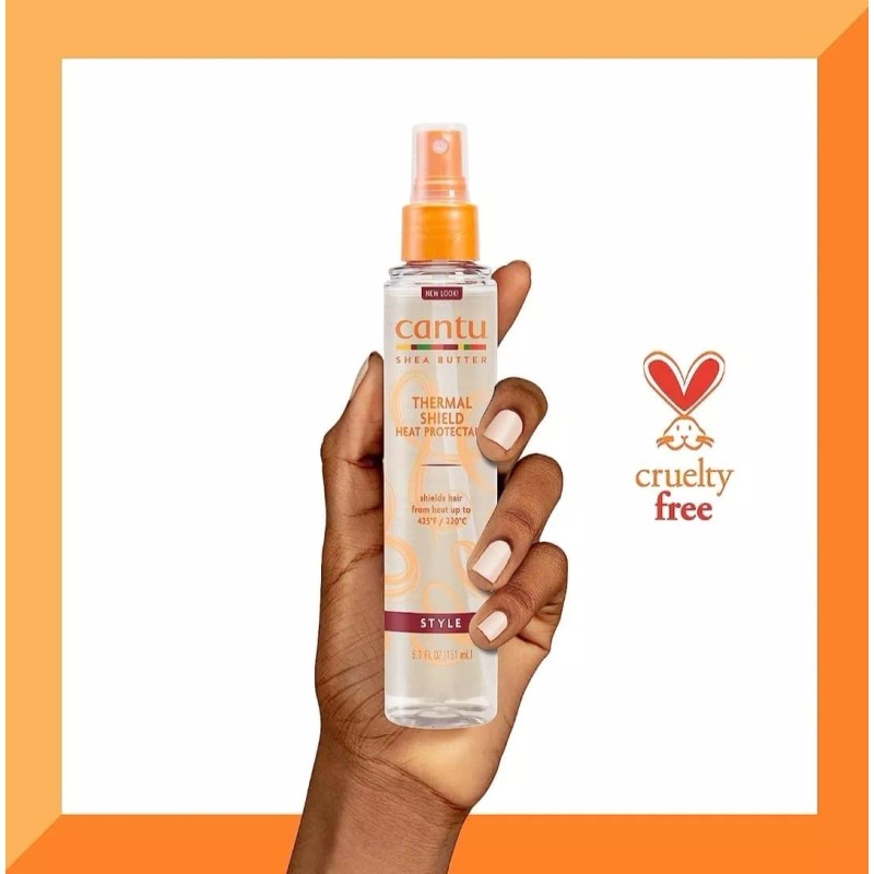 Cantu Protector De Calor Para Cabello, Manteca De Karite.