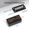 Litime Black Bus Bar for LiFePO4 Batteries High Voltage and