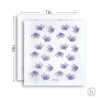 brimley Reusable Swedish Dishcloth Set 6 Pieces (Floral Print)