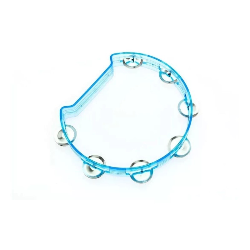 Hacer y Aprender 2 Panderos De Plástico Grande 22 Cm,