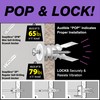 TOGGLER SnapSkru SP Self Drilling Drywall Anchor for Hollow Walls