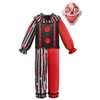 ReliBeauty Killer Clown Costume Scary Clown Costume for Kids with