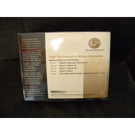 SIGNAMAX New Sealed SIGNAMAX 065-1164 Ethernet Fiber Optic Media Converter 10 BaseT to FL