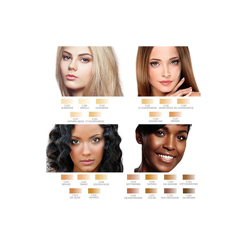 Dinair Airbrush Makeup Foundation | Golden Tan | Colair Radiance