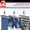 Mawa by Reston Lloyd Non-Slip Space-Saving Clothes Hanger with Clamp