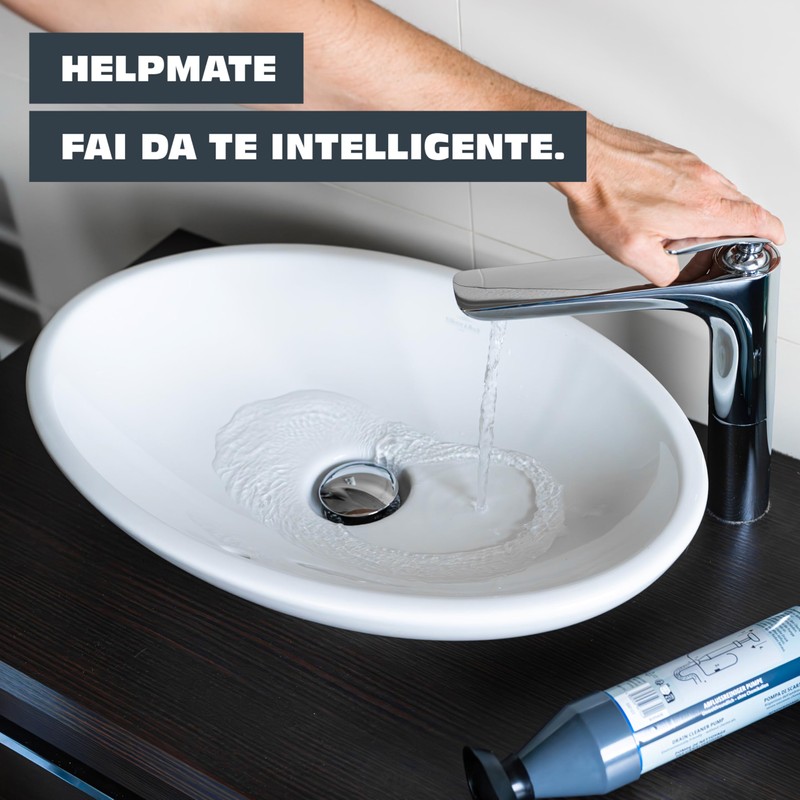 HELPMATE – Ventosa Ø 60 mm – Pulitore per scarichi