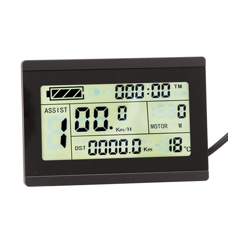 Electric Bike Conversion Kit 25A Sine Wave Controller LCD3U Panel