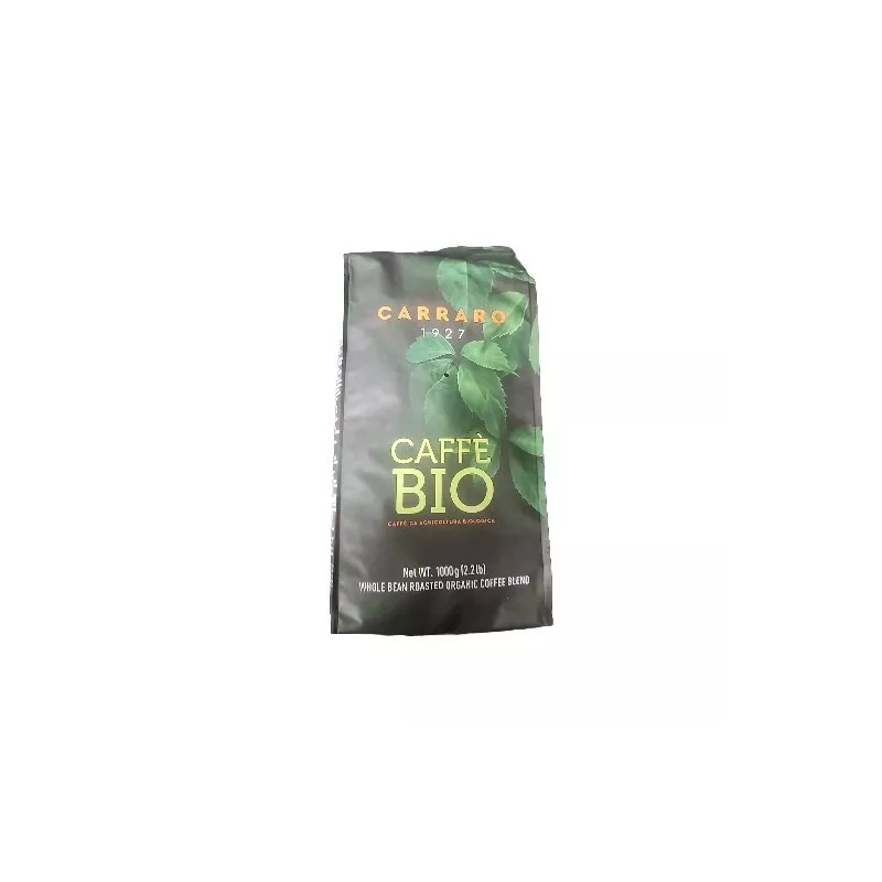 Carraro 1927 BIO Coffee Beans Whole Bean Roasted Organic Coffe