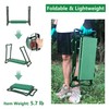 BESTHLS Garden Kneeler and Seat - Heavy Duty Folding Stool