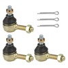 AUTOKAY 3 Set Tie Rod End Kit for Club Car