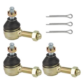 AUTOKAY 3 Set Tie Rod End Kit for Club Car DS Golf Cart Driver Passenger 7539 7540 1984-2008