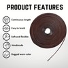 Flat Genuine Leather Cord String Full Grain Cord Lace Cowhide