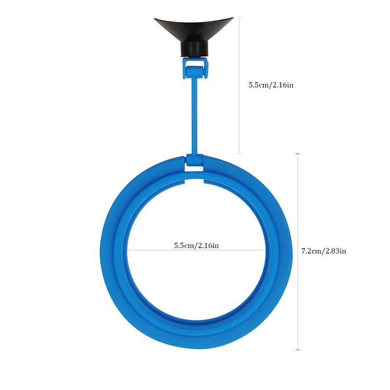 zhuohai Fish Feeding Ring Floating Food Feeder Circle with Suction