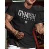 Gymish Workout Shirts for Men V2, Motivational Gym Lifting T-Shirt