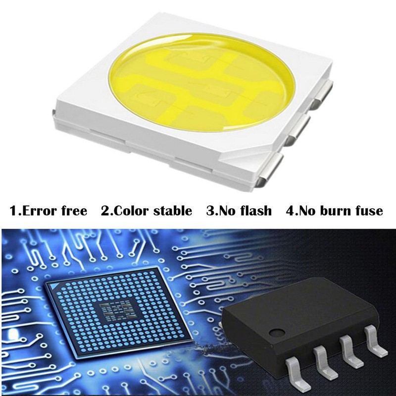 8X-SPEED 8PCS Led Interior Light Bulb 5050 Chip For Toyota