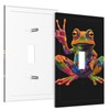 Buyidec Peace Frog 1 Gang Single Toggle Outlet Light Switch