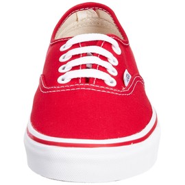 Vans VN000EE3RED Zapatillas de Tenis Unisex, Color Rojo/Blanco, 26