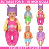K.T. Fancy 4 Sets Baby Doll Clothes and Accessories for