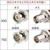 BINGFU BNC Cable, HD-SDI Cable, 19.7 inches (50 cm), 75Ω,