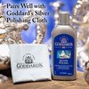 Goddard's Silver Polish for Sterling and Silver Plate, Liquid Cleaner
