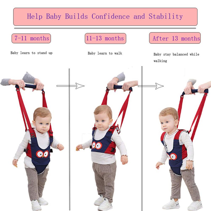 Handheld Baby Harness for Walking Kids Walker Helper Walking Assistant