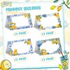 JESTAR 48Pcs Capri Lemon Place Cards Name Cards for Table