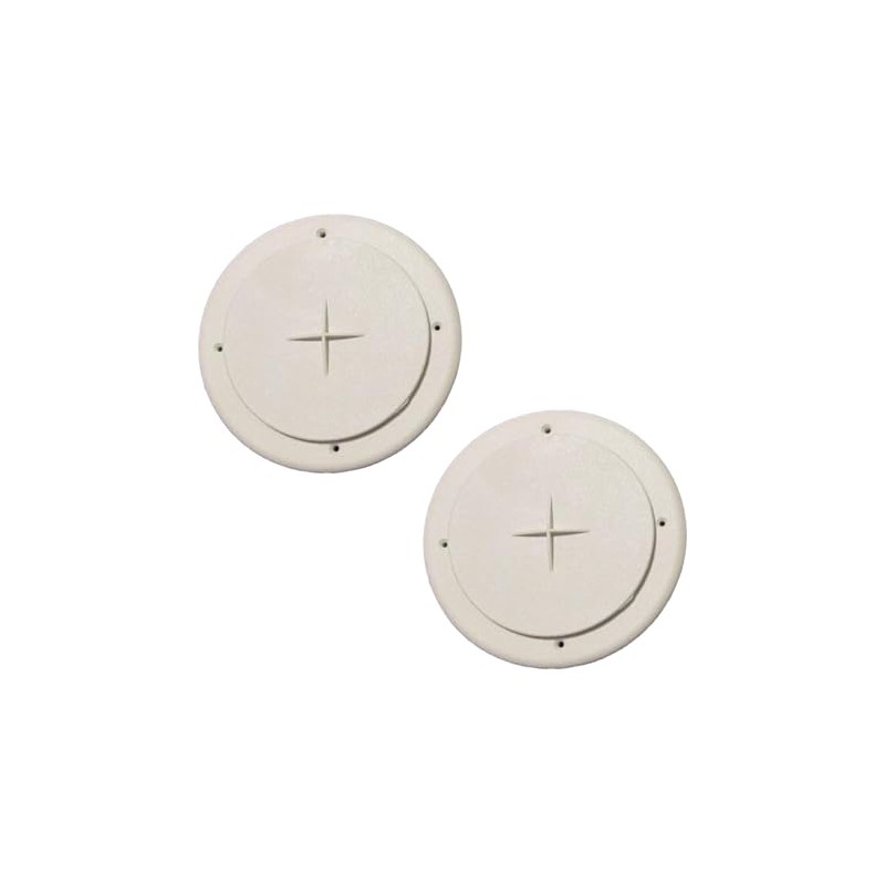 Generic 2 Pack Adjustable Round Ceiling Air Conditioner AC Vent