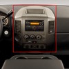 KUAFU Center Dash Audio A/C Instrument Panel Bezel Cover Lid