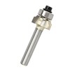 1/4in Shank Architectural Router Bit 4 Flute Round Corner Molding