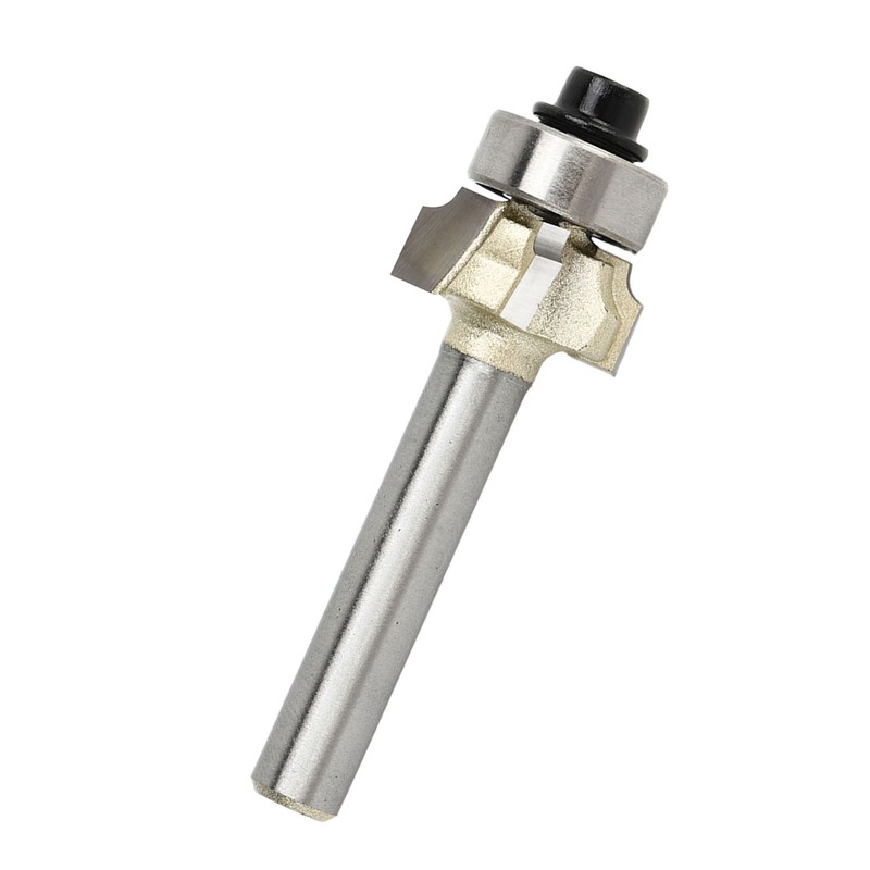1/4in Shank Architectural Router Bit 4 Flute Round Corner Molding