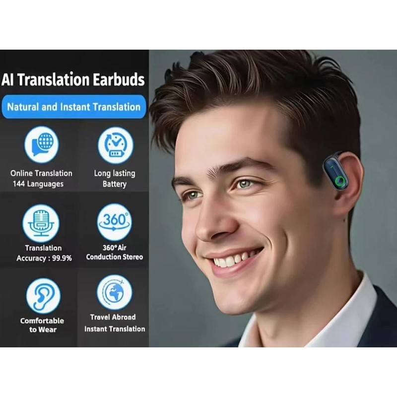 Zeahot AI Translation Real Time Smart Instant Earbuds Online &