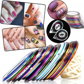 BB DIY Nail Art Supplies Nail Line Tape (Select 22 Types) / BB 셀프네일 네일아트재료 네일라인테이프 (22종선택)