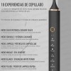 Cepillo Electrico Dental Recargable+10cabezales Gratis+caja