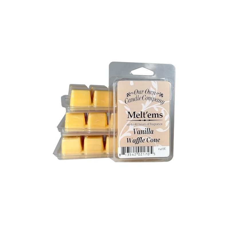 Our Own Candle Company Premium Wax Melt, Vanilla Waffle Cone